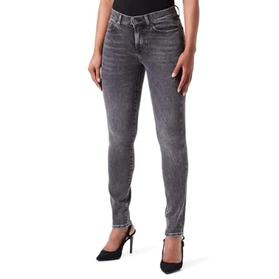 Abbildung von 7 for all mankind Roxanne Jeans Skinny Fit, Damen, Größe: 23, Black