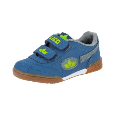 Abbildung von Lico Unisex Kinder Bernie V Hallenschuhe, Marine Grau Lemon, 31 EU