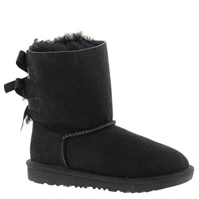 Abbildung von UGG Unisex Kinder Bailey Bow Ii Classic Boot, Schwarz, 30 EU