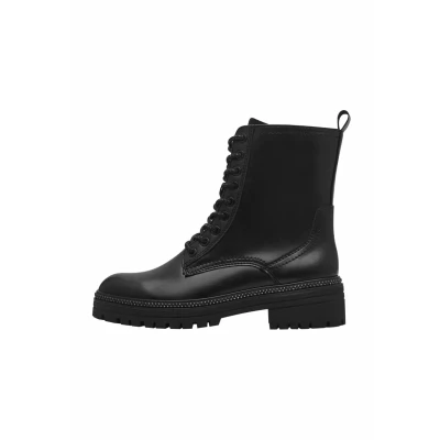Abbildung von Marco Tozzi Schnürstiefelette, Damen, Größe: 37, Black Schuhe