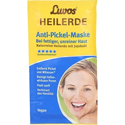 Abbildung von Luvos Heilerde Anti Pickel Maske, 15 ml Gesichtsmaske