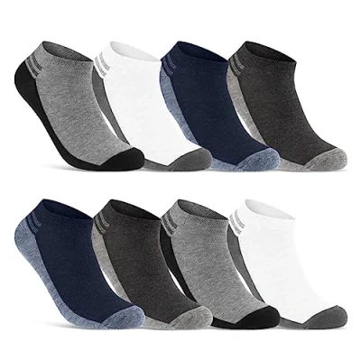 Abbildung von 8 12 20 Paar Sneaker Socken Herren Mehrfarbig Baumwolle 16737 WP (8 43 46)