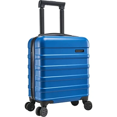 Abbildung von Cabin Max Anode 30L 45x36x20 cm Handgepäck Koffer leicht, Hartschale, 4 Räder, Leichtes geeignet für Easyjet unter dem Sitz (Ägäis Blau 45 x 36 20 cm)