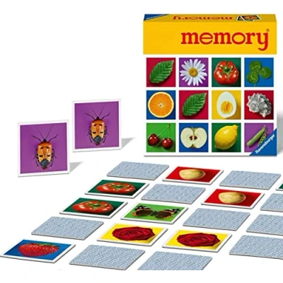 Abbildung von Ravensburger 20889 Classic memory®, Neuauflage des Spieleklassikers aus dem Jahr 1969, Merkspiel für 2 8 Spieler ab 6 Jahren