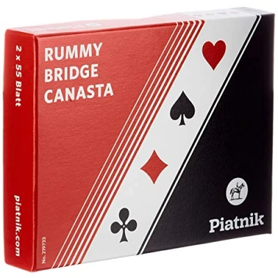 Abbildung von Piatnik 219733 Romme Bridge Canasta Spielkarten