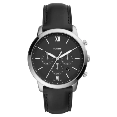 Abbildung von Fossil Neutra Chronograph, Herren, Größe: One Size, Schwarz