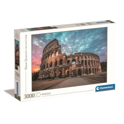 Abbildung von Clementoni 33548 Kolosseum Puzzle 3000 Teile ab 9 Jahren, buntes Erwachsenenpuzzle mit kräftigen Farben, Geschicklichkeitsspiel für die ganze Familie, schöne Geschenkidee