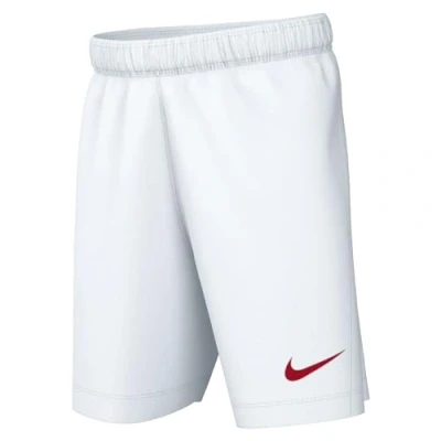 Abbildung von Nike Unisex Kids Hosen Y Nk Df Park Iii Short Nb K, White/University Red, BV6865 103, M