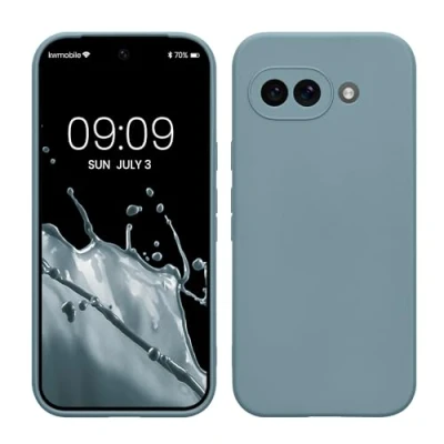 Abbildung von kwmobile Handyhülle kompatibel mit Google Pixel 9a Hülle Handy Case aus weichem Silikon in Antique Stone
