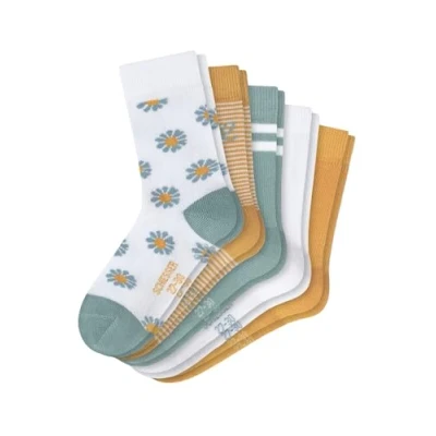 Abbildung von Schiesser 5PACK Socken für Kinder, Größe: 23 26, Yellow white