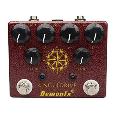 Abbildung von DemonFX KING OF DRIVE Combined OD/Distortion Guitar Pedal