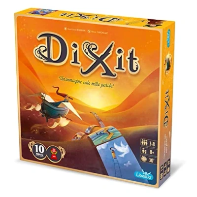 Abbildung von Asmodee Dixit Brettspiel für Fantasie und Fantasie, 3 8 Spieler, 8+ Jahre Italienische Sprache