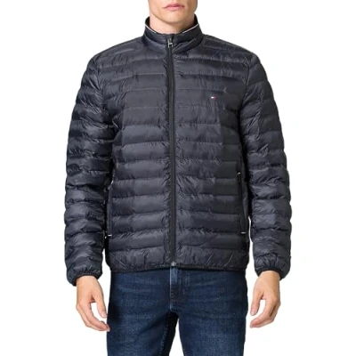 Abbildung von Tommy Hilfiger Packable Circular Jacket Übergangsjacke, Herren, Größe: Large, Desert sky