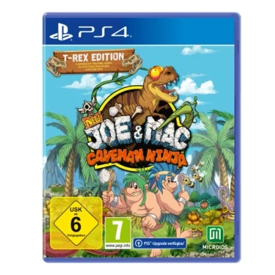 Abbildung von New Joe &amp; Mac: Caveman Ninja T Rex Edition [PS4]