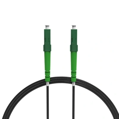 Abbildung von nexinex OS2 gepanzertes Glasfaserkabel LC/APC auf (3m) Patchkabel Simplex Singlemode FTTH Glasfaser LWL Lichtwellenleiter Kabel LC/LC