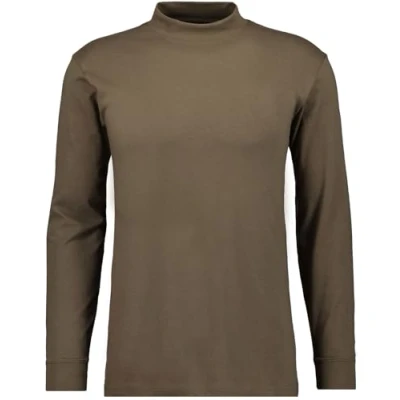 Abbildung von RAGMAN Herren Stehkragenshirt Langarm L, Mokka 835