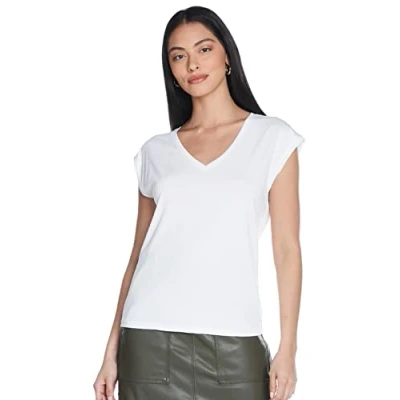 Abbildung von VERO MODA VMFILLI SS V Neck Tee GA NOOS