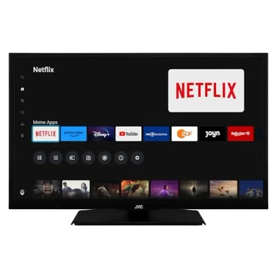 Abbildung von JVC Fernseher 24 Zoll Smart TV powered by TiVo (HD Ready, HDR, Triple Tuner, 6 Monate HD+ inkl.) LT 24VH5455