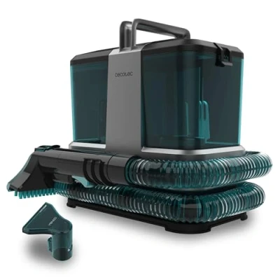 Abbildung von Cecotec Teppichreiniger und Staubsauger mit Kabel Conga 2000 Carpet&amp;Spot Clean Compact. 330 W Leistung, kompaktes Design, 2 Tanks 800 ml 500 ml, Sprühdüs