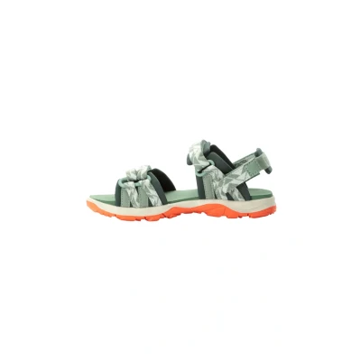 Abbildung von Jack Wolfskin Unisex Trekkingsandale für Kinder, Größe: 33, Mint leaf Schuhe