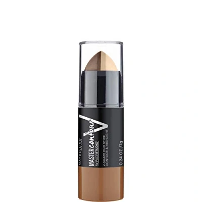 Abbildung von Maybelline New York Zweiseitiger Konturstift mit Highlighter und Bronzer zum Betonen der Gesichtszüge, Face Studio Contour Duo Stick, Medium, 1 Stück