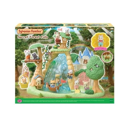 Abbildung von Sylvanian Families 5762 Abenteuerspielplatz Wasserfall, Tierfigur, Spielzeug für Kinder ab 3 Jahren