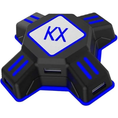 Abbildung von GZW Shop Adapter Tastatur und Maus Konverter FPS Spiel für NS Switch / PS4 PS3 Konsolen,unterstützt benutzerdefinierte Tastaturtasten Mausempfindlichkeit