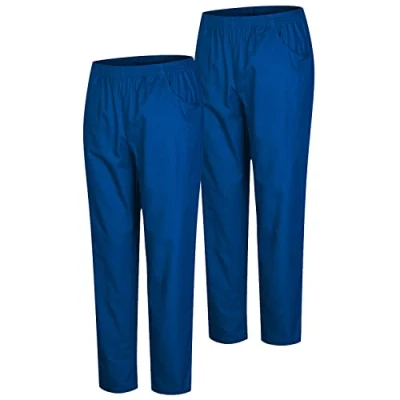 Abbildung von MISEMIYA Packung 2 Stück Unisex SANITÄRHOSE MEDIZINISCHE Uniformen SANITÄR Arbeitshose Ref. 8312 * X Small, Blau 37 21