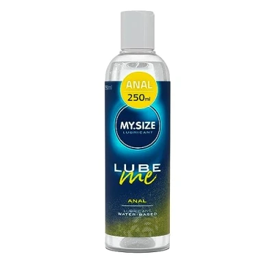 Abbildung von MY.SIZE Lube Me Premium Gleitgel Anal 250 ml I Gleitmittel extra viskos Wasserbasierte Gleitgele Lubricant Gel für Toys &amp; Latexkondome geeignet water based lubrication