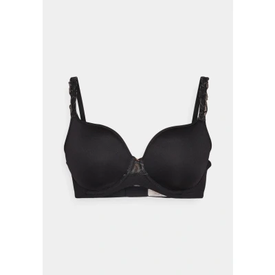 Abbildung von Triumph WILD Azalea Florale Bügel BH, Damen, Größe: 75B, Black