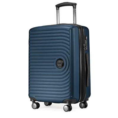 Abbildung von HAUPTSTADTKOFFER Mitte Handgepäck 55x40x23, TSA, 4 Rollen, Reisekoffer, Hartschalenkoffer, Rollkoffer, Handgepäckkoffer, Bordgepäck Koffer, Dunkelblau