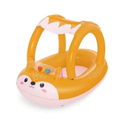 Abbildung von Bestway Friendly Fox Kinder Schlauchboot mit Sonnenschutzdach 94 x 66 cm