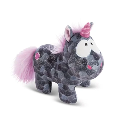 Abbildung von NICI Kuscheltier Diamond Dust 32 cm Einhorn Plüschtier für Mädchen, Jungen &amp; Babys Flauschiges Stofftier zum Kuscheln Spielen Kuscheliges Schmusetier, Grau