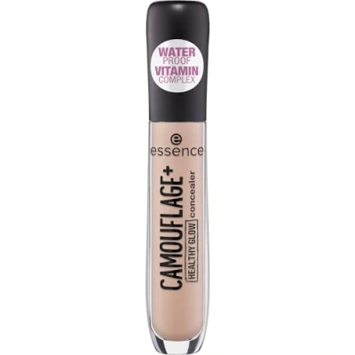 Abbildung von essence CAMOUFLAGE+ HEALTHY GLOW concealer, Nr. 10, Nude, mit Vitaminen, aufhellend, natürlich, strahlend, vegan, wasserfest, ohne Alkohol, Parabene, 1er Pack (5ml)