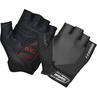 Abbildung von GripGrab ProGel 4mm DoctorGel Polsterung Kurzfinger Fahrradhandschuhe Gepolsterte Fingerlose Sommer Radsport Handschuhe