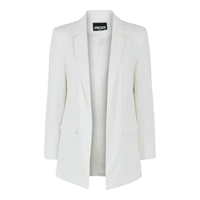 Abbildung von PIECES Damen Pcbossy Ls Loose Blazer Noos, Cloud Dancer, XXL