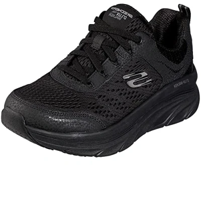Abbildung von Skechers Sport D&#039;LUX Walker Sneaker low black, Damen, Größe: 38, Black Schuhe