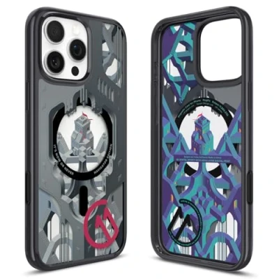 Abbildung von Spigen iPhone 16 Pro Max Hülle Ultra Hybrid T MagFit [c11 Series Chronos Edition] [Camera Control Button] [3D Raumeffekt durch Hexa Layer Druck] Kompatibel mit MagSafe Zubehör Navigator