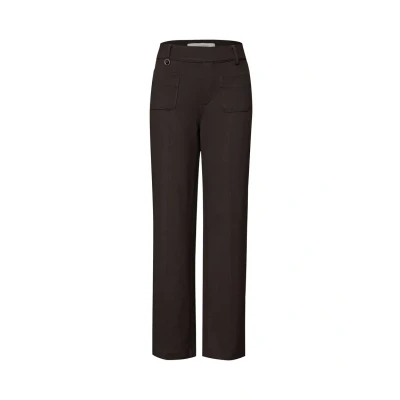 Abbildung von Street One Straight LEG Stoffhose, Damen, Größe: 40x30, Braun