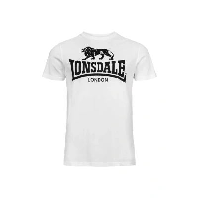 Abbildung von Lonsdale Herren T Shirt Logo weiss (weiss) X Large