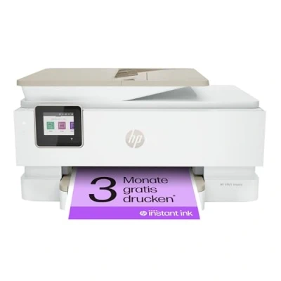 Abbildung von HP Envy Inspire 7920e Multifunktionsdrucker, Tintenstrahldrucker, 6 Monate gratis drucken mit Instant Ink inklusive, HP+, Drucken, Scannen, Kopieren, Fotodruck, ADF, DIN A4, WLAN, Airprint