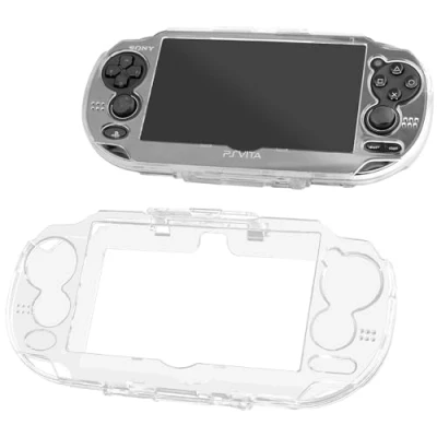 Abbildung von OSTENT Schutzhülle Klarglas Hard Carry Guard Skin für Sony PS Vita PSV 1000 PCH