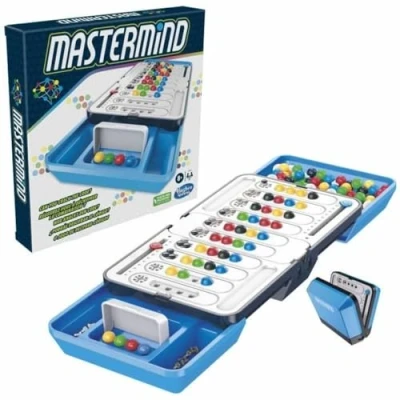 Abbildung von Mastermind Spiel für Familien und Kinder, Wer knackt den geheimen Farbcode, Geschenk Familien, Familienspiel, 8+ Jahre, 2 Spieler
