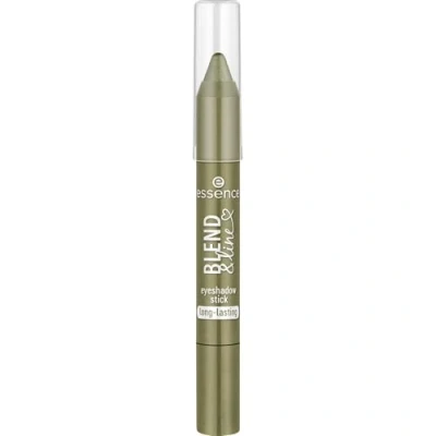 Abbildung von essence blend &amp; line eyeshadow stick, Lidschatten, Nr. 03, Grün, langanhaltend, hochpigmentiert, mit Ölen, metallisch, vegan, ohne Mikroplastikpartikel, Nanopartikel frei, Parfüm, 1er Pack (1.8g)