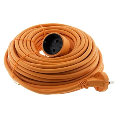 Abbildung von Zenitech Prolongateur 16A HO5VV F 2x1.5 Orange 20m