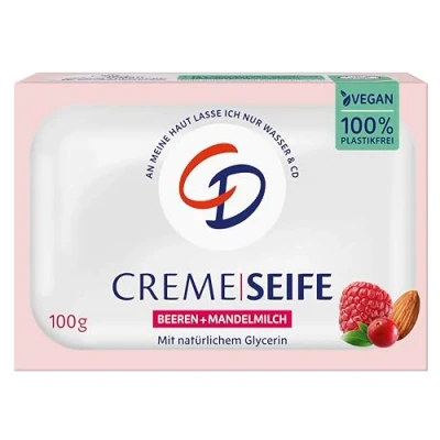 Abbildung von CD CREME SEIFE BEEREN &amp; MANDELMILCH 100G vegan ohne Mikroplastik