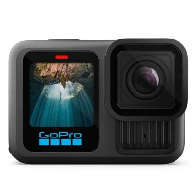 Abbildung von GoPro HERO13 Black wasserdichte Actionkamera mit 5,3K60 Video, 27MP Foto + Kompatibilität Objektiven der HB Serie