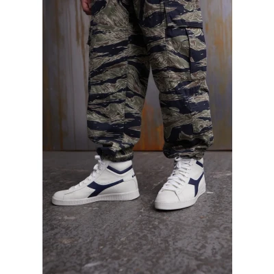 Abbildung von Diadora GAME Unisex Sneaker high, Größe: 41, White/blue caspian sea Leder