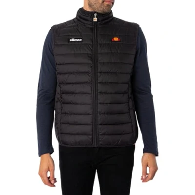 Abbildung von Ellesse Bardy Gilet Weste, Herren, Größe: Large, Black