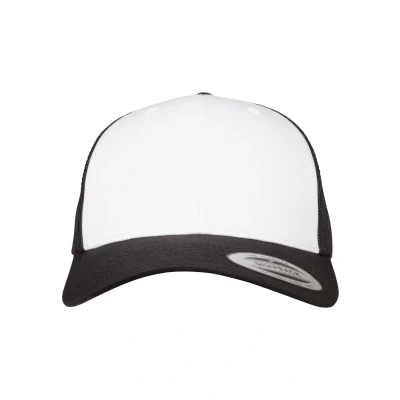 Abbildung von Flexfit Retro Trucker Cap, Größe: One Size, Black/white